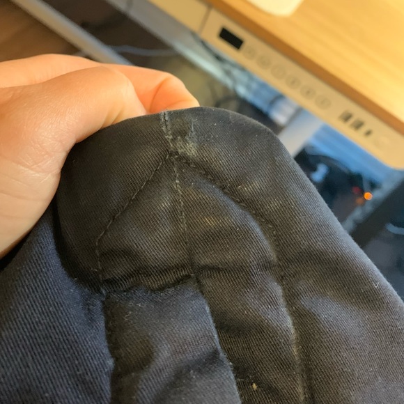 Only Navy Winter Coat Size M - Picture 3 of 3